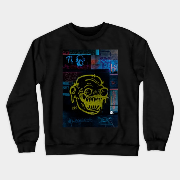 Creapy monsters Crewneck Sweatshirt by Shtakorz